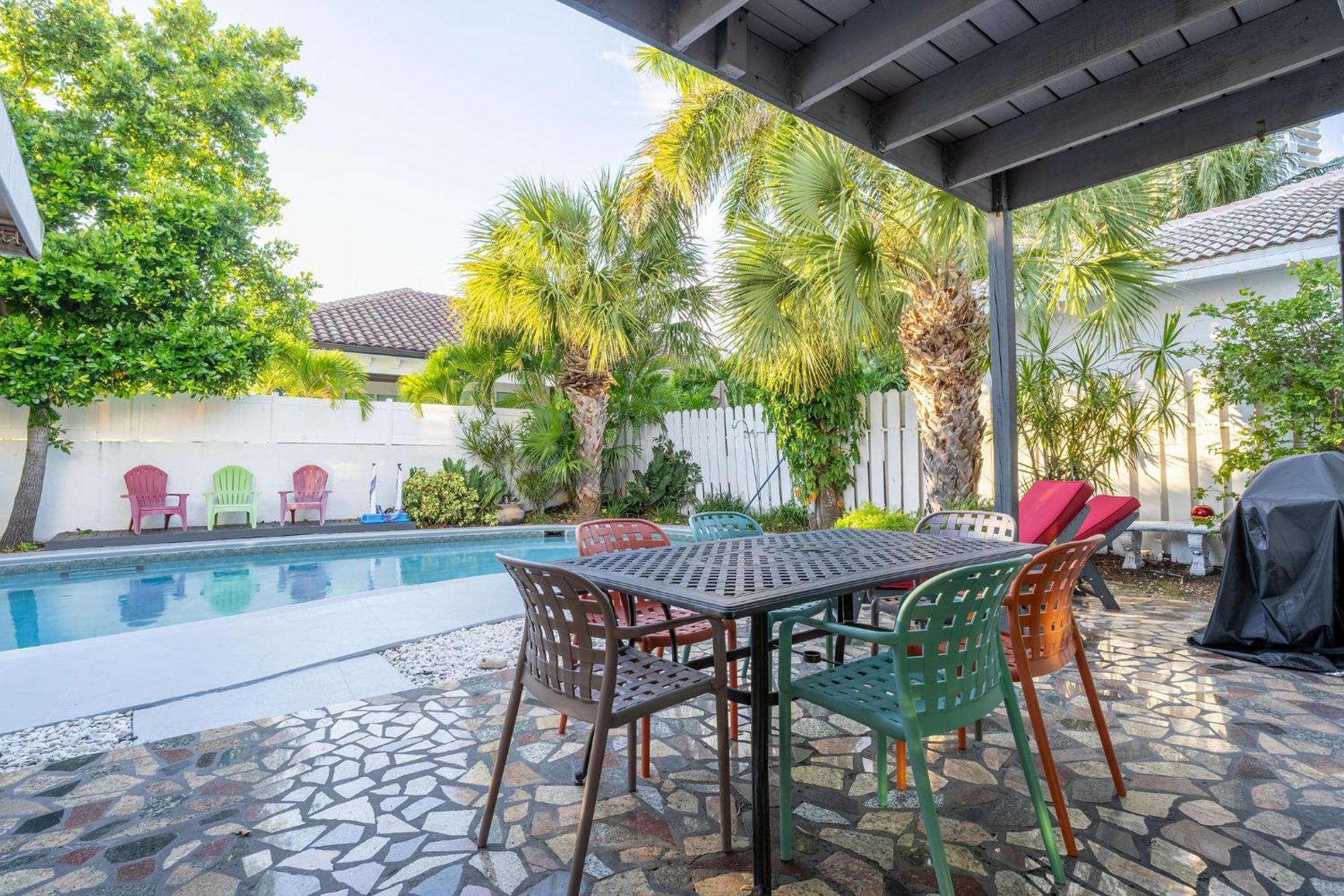 4 Bed/4,5 Bath Beach House Fort Lauderdale Kültér fotó